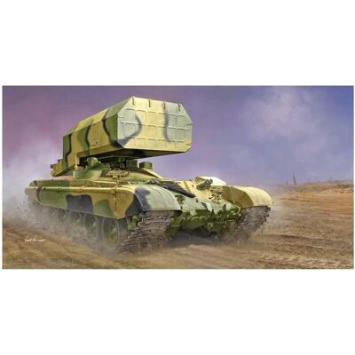 Trumpeter Russische TOS-1 Mehrfachraketenwerfer Modellbausatz - 1:35 Trumpeter Russische TOS-1 Mehrfachraketenwerfer Modellbausatz - 1:35