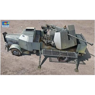 Kit modello Trumpeter L4500A 1:35 - Flak 41 II Kit modello Trumpeter L4500A 1:35 - Flak 41 II