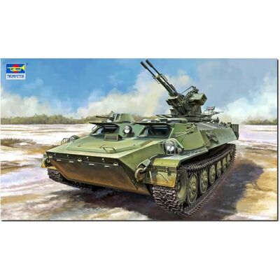 Trumpeter MT-LB Model Kit with ZU-23-2 - Military Vehicle 1/35 Trumpeter MT-LB Model Kit with ZU-23-2 - Military Vehicle 1/35