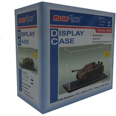 Caja de plástico transparente Master Tools 111x61x63mm - Kit de modelo plástico Caja de plástico transparente Master Tools 111x61x63mm - Kit de modelo plástico
