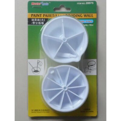 MASTER TOOLS Palette de peinture - Cloison pour maquettes - Publicité MASTER TOOLS Palette de peinture - Cloison pour maquettes - Publicité