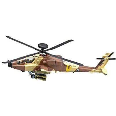 Easy Model Israeli AH-64D Apache Miniatur - Maßstab 1:72 - Zinnmodell - Sammler Easy Model Israeli AH-64D Apache Miniatur - Maßstab 1:72 - Zinnmodell - Sammler