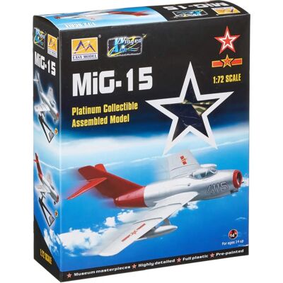Easy Model Mig 15 Fce Aer Armee Lib. - Modellflugzeug 1:72 - China 1959 Easy Model Mig 15 Fce Aer Armee Lib. - Modellflugzeug 1:72 - China 1959