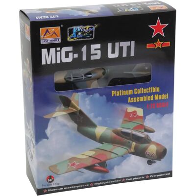 Easy Model Mig 15 UTI Polnische Luftwaffe Miniaturflugzeug 1:72 Easy Model Mig 15 UTI Polnische Luftwaffe Miniaturflugzeug 1:72