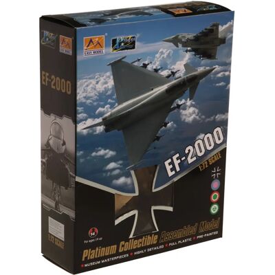 Easy Model Eurofighter EF-2000B Typhoon Saudian Air Force 1/72 - Miniature d'avion - Publicité Easy Model Eurofighter EF-2000B Typhoon Saudian Air Force 1/72 - Miniature d'avion - Publicité