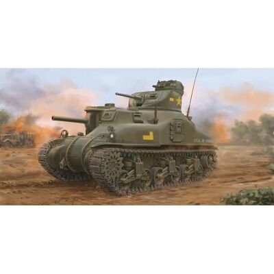 I LOVE KITS M3A1 Mittlerer Panzer Modellbausatz - 1:35 Maßstab I LOVE KITS M3A1 Mittlerer Panzer Modellbausatz - 1:35 Maßstab