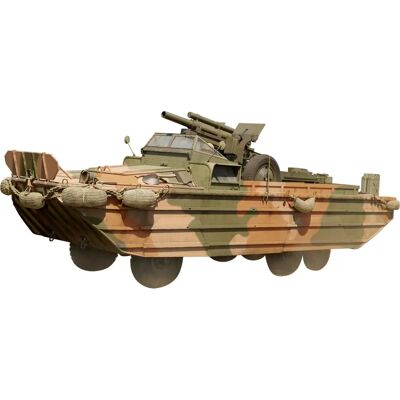 I LOVE KITS GMC DUKW-353 mit 105mm Haubitze 1:35 - Militärmodellbausatz I LOVE KITS GMC DUKW-353 mit 105mm Haubitze 1:35 - Militärmodellbausatz