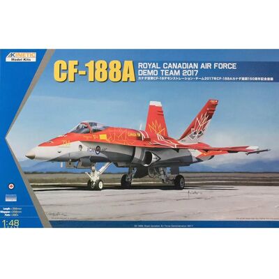 Kinetic McDonnell-Douglas CF-188A Royal Canadian Air Force Demo 2017 - Flugzeugmodellbausatz Kinetic McDonnell-Douglas CF-188A Royal Canadian Air Force Demo 2017 - Flugzeugmodellbausatz
