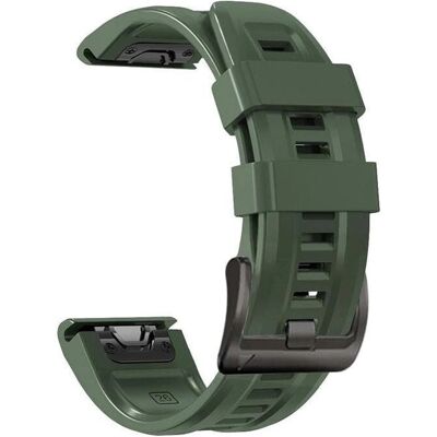 Bracelet connecté Garmin Fenix 5/6/6 Pro/7, couleur verte, bracelet de sport + montre connectée, vert - Publicité Bracelet connecté Garmin Fenix 5/6/6 Pro/7, couleur verte, bracelet de sport + montre connectée, vert - Publicité