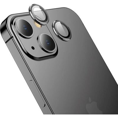 Protecteur de lentilles de caméra HOFI pour iPhone 13/13 Mini - Noir - Publicité Protecteur de lentilles de caméra HOFI pour iPhone 13/13 Mini - Noir - Publicité