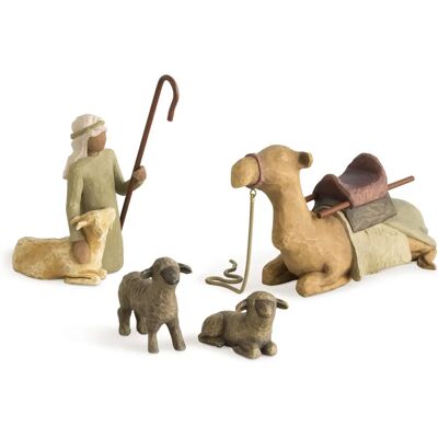 ENESCO Willow Tree Krippe - Handbemalte Resin - 19cm ENESCO Willow Tree Krippe - Handbemalte Resin - 19cm