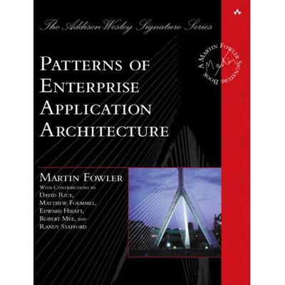 Pearson Education Patterns of Enterprise Application Architecture - Book Pearson Education Patterns of Enterprise Application Architecture - Book