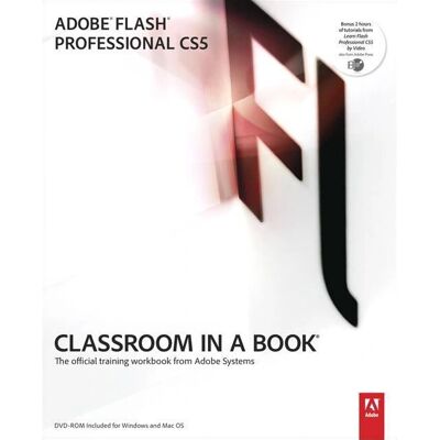 Adobe - Flash CS5 Classroom in a Book - author Russell Chun - livre - Publicité Adobe - Flash CS5 Classroom in a Book - author Russell Chun - livre - Publicité