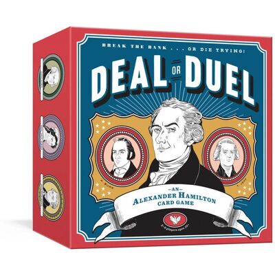 Hamilton Deal or Duel Kartenspiel - Amerikanische Revolution Hamilton Deal or Duel Kartenspiel - Amerikanische Revolution