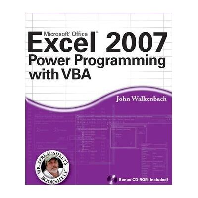 Wiley - Excel 2007 Power Programming with VBA - Book - Publicité Wiley - Excel 2007 Power Programming with VBA - Book - Publicité
