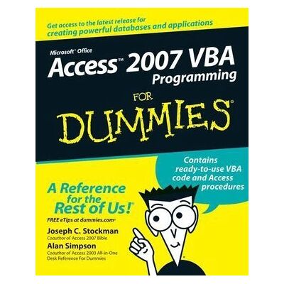 Wiley Access 2007 VBA Programming For Dummies - Software Manual Wiley Access 2007 VBA Programming For Dummies - Software Manual