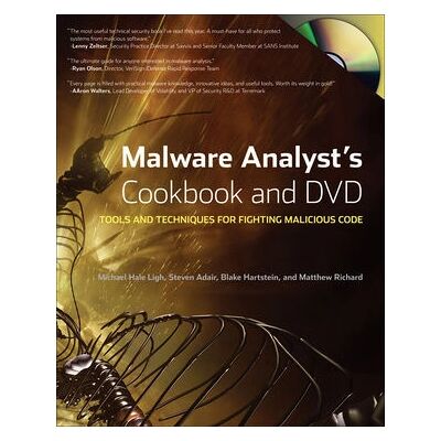 Wiley Cookbook et DVD pour analystes de malwares - Outils et techniques contre le code malicieux - Publicité Wiley Cookbook et DVD pour analystes de malwares - Outils et techniques contre le code malicieux - Publicité