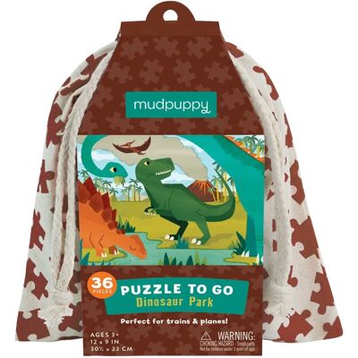 Dinosauří puzzle Mudpuppy - 36 dílků pro děti Dinosauří puzzle Mudpuppy - 36 dílků pro děti