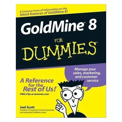 Wiley - GoldMine 8 For Dummies - English - Paperback Wiley - GoldMine 8 For Dummies - English - Paperback