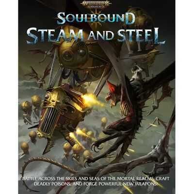 Cubicle 7 Warhammer Age of Sigmar Soulbound Steam and Steel Stolní hra RPG - Warhammer Age of Sigmar Cubicle 7 Warhammer Age of Sigmar Soulbound Steam and Steel Stolní hra RPG - Warhammer Age of Sigmar