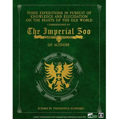 Cubicle 7 WFRP: The Imperial Zoo Collectors Edition - Role-Playing Game Cubicle 7 WFRP: The Imperial Zoo Collectors Edition - Role-Playing Game