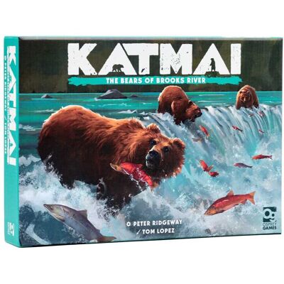 Asmodee Katmai - Brooks River medvék kártyajáték Asmodee Katmai - Brooks River medvék kártyajáték