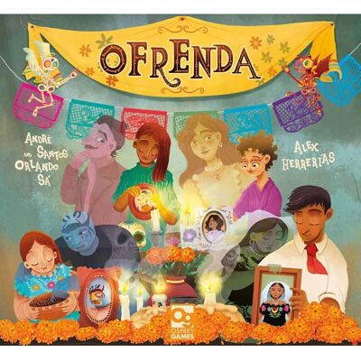 Asmodee Ofrenda Kártyajáték - Mexikói Halottak Napja téma Asmodee Ofrenda Kártyajáték - Mexikói Halottak Napja téma