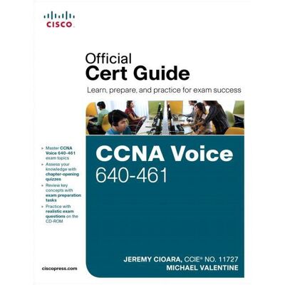 Livre Pearson Education Cisco CCNA Voice 640-461 - Pratique et Certificat - Publicité Livre Pearson Education Cisco CCNA Voice 640-461 - Pratique et Certificat - Publicité
