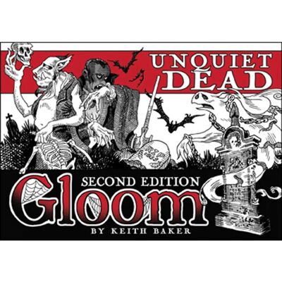 Asmodee Gloom: Mortos Inquietos - Expansão Asmodee Gloom: Mortos Inquietos - Expansão