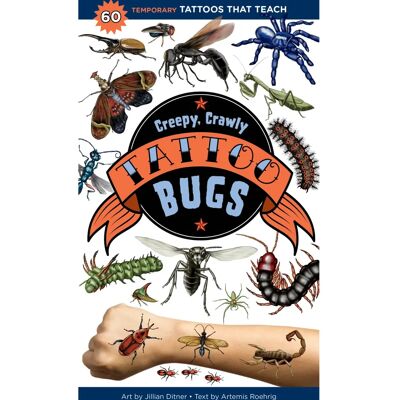 Hachette Book Group Creepy, Crawly Tattoo Bugs - Toy/Activity Kit Hachette Book Group Creepy, Crawly Tattoo Bugs - Toy/Activity Kit