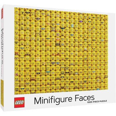 Puzzle Faces de Minifigurines LEGO 1000 pièces - Publicité Puzzle Faces de Minifigurines LEGO 1000 pièces - Publicité