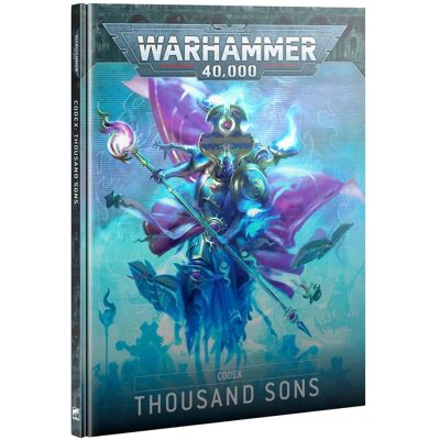 Games Workshop - Codex Thousand Sons - 10. Ausgabe - Hardcover - Regelbuch Games Workshop - Codex Thousand Sons - 10. Ausgabe - Hardcover - Regelbuch