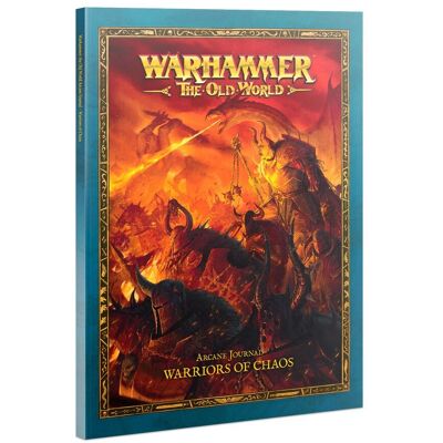 Warhammer : Le Vieux Monde - Journal Arcanes : Guerriers du Chaos - Accessoire de jeu de société - Publicité Warhammer : Le Vieux Monde - Journal Arcanes : Guerriers du Chaos - Accessoire de jeu de société - Publicité