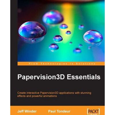 Packt PaperVision3D Essentials - Livre - Publicité Packt PaperVision3D Essentials - Livre - Publicité