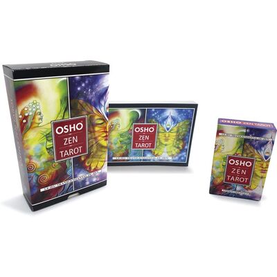 Osho Zen Tarot, coffret - Jeu de Zen transcendantal avec illustrations modernes - Publicité Osho Zen Tarot, coffret - Jeu de Zen transcendantal avec illustrations modernes - Publicité