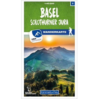 Kümmerly+Frey Basel / Solothurner Jura 05 Wanderkarte - Geographische Karte Schweiz Kümmerly+Frey Basel / Solothurner Jura 05 Wanderkarte - Geographische Karte Schweiz