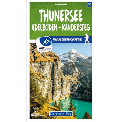 Kümmerly+Frey Karte Thunersee / Adelboden - Kandersteg 1:40.000 - Wandern Kümmerly+Frey Karte Thunersee / Adelboden - Kandersteg 1:40.000 - Wandern