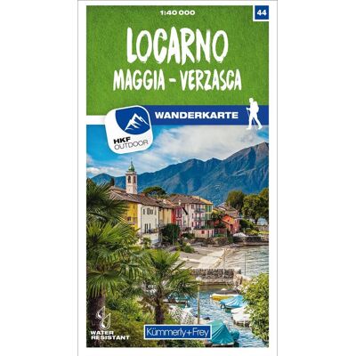 Hallwag Kümmerly+Frey AG - Locarno / Maggia - Verzasca 44 - Karte Hallwag Kümmerly+Frey AG - Locarno / Maggia - Verzasca 44 - Karte