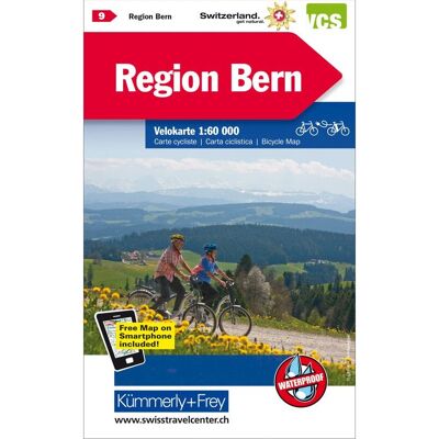 Kümmerly+Frey Bern Radkarte Wasserfest - Geografische Karte Kümmerly+Frey Bern Radkarte Wasserfest - Geografische Karte