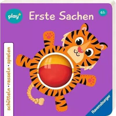 Livre bébé Ravensburger - Premiers trucs - 12 pages - Publicité Livre bébé Ravensburger - Premiers trucs - 12 pages - Publicité