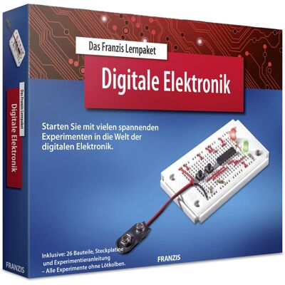 Franzis Verlag Digital Elektronik Utbildningspaket - 14+ - 25 Projekt Franzis Verlag Digital Elektronik Utbildningspaket - 14+ - 25 Projekt