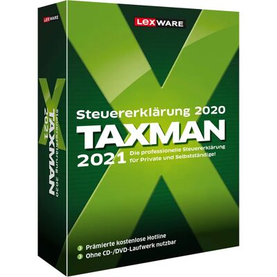 Lexware - TAXMAN 2021 Rentner & Pensionäre - Licence d'abonnement - Publicité Lexware - TAXMAN 2021 Rentner & Pensionäre - Licence d'abonnement - Publicité