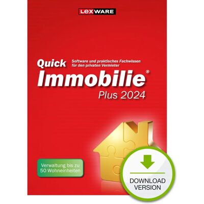 Lexware QuickImmobilie Plus 2024 - Mietverwaltung Lexware QuickImmobilie Plus 2024 - Mietverwaltung