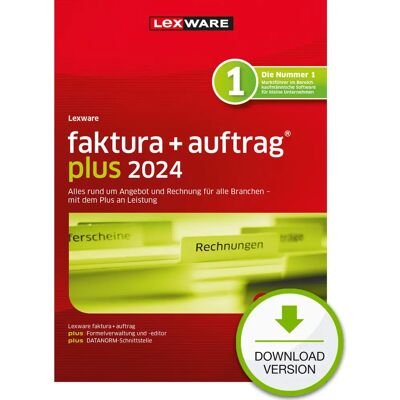 Lexware Lexware faktura+auftrag plus 2024 - Buchhaltungssoftware Lexware Lexware faktura+auftrag plus 2024 - Buchhaltungssoftware
