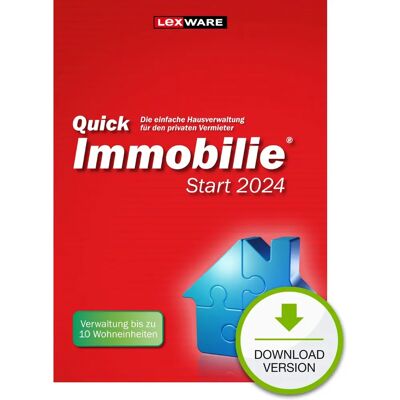 Lexware Start 2024 Vermietungssoftware - Rent management software Lexware Start 2024 Vermietungssoftware - Rent management software
