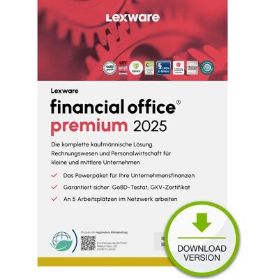 Lexware Finanzverwaltung Premium Handwerk 2025 - Buchhaltungssoftware Lexware Finanzverwaltung Premium Handwerk 2025 - Buchhaltungssoftware