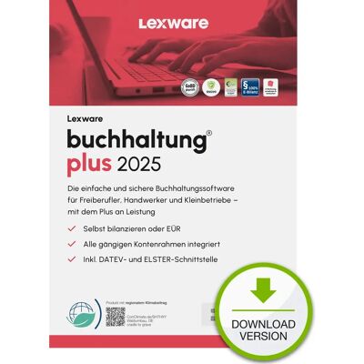 Lexware Buchhaltung 2025 - Jahresversion, Dopp.Buchf., 1 Jahr Lexware Buchhaltung 2025 - Jahresversion, Dopp.Buchf., 1 Jahr