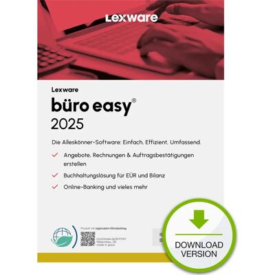 Lexware Lexware büro easy 2025 - Buchhaltungssoftware Lexware Lexware büro easy 2025 - Buchhaltungssoftware