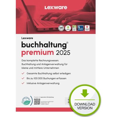 Lexware Buchhaltung 2025 - Jahresversion (365 Tage) Lexware Buchhaltung 2025 - Jahresversion (365 Tage)