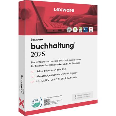Lexware bokföring 2025 - 1 års licens, Windows Lexware bokföring 2025 - 1 års licens, Windows